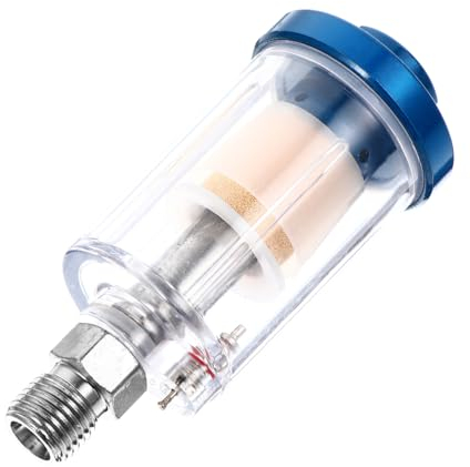 BESTonZON 2 Pièces Grille De Queue Séparateur Pour L'huile De L'eau Séchoir Filtre Séparateur Petit Compresseur Séparateur Huile-eau En Ligne à Peinture Pompe à Air Plastique
