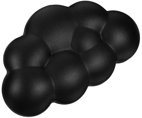 OFFSCH Tastatur Handgelenkauflage Klein Kompakt Weiches Material Wolkenform Ergonomisch Atmungsaktiv Büro Mauspad Handgelenkstütze Computer Nutzer