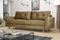 Kaiser Möbel - Sofa mit Schlaffunktion - Couch 3 Sitzer - 227 x 98 cm - Schlafsofa mit Bettkasten - Schlaffläche 200x142 - Klappsofa mit Holzbeinen, für Wohnzimmer, Jugendzimmer - Floro Beige