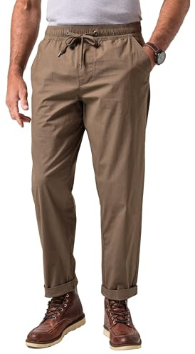 JP 1880 Herren Hose Schlupfhose, Flexnamic®, Elastikbund, Tapered Loose Fit
