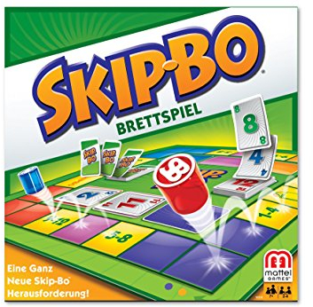 Mattel Y2319 - Skip-BO Brettspiel