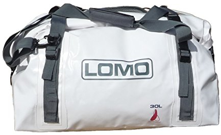 Lomo 30 l Reisetasche, wasserdicht, Rolltop, Weiß