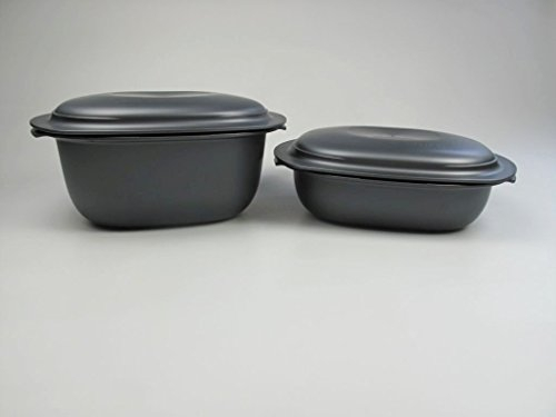 TUPPERWARE UltraPro 3,5L + 2,0L Backform + Deckel Bräter Auflaufform Kasserolle