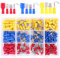 Hilitchi 255Pcs 22-16/16-14/12-10AWG Fully Insulated Female/Male Spade Quick Wire Crimp Terminals Connectors Kit