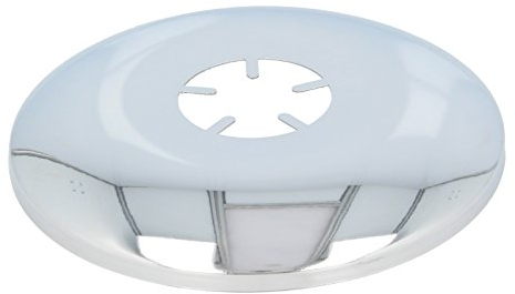 tecuro Siphonrosette Innen-Ø 32 mm x Außen-Ø 110 mm x Höhe 15 mm, Messing verchromt