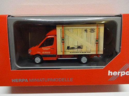 Herpa 093286 Mercedes-Benz Sprinter Koffer Spedition Wirtz