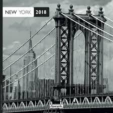 Kalender New York 2018 Maße 30 x 30 cm in schwarz und weiß eine Bild Pro Seite