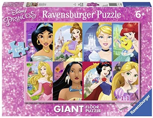 Ravensburger 09789 Disney Prinzessin Winnie Puuh 125 Teile Riesen Puzzle Kinder Puzzle Empfohlenes Alter 6+ Mehrfarbig