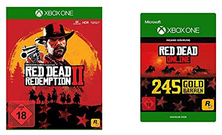 Red Dead Redemption 2 [Xbox One] + 245 Gold Bars [Download Code]