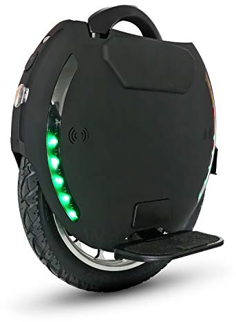 KINGSONG Elektrisches Einrader KS-18XL, Erwachsene,Schwarz, Motor 2200W, Reichweite bis zu 80km, Flansch 20km/h, Aufblasbarer 18 Reifen, Lautsprecher und Bluetooth