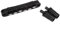 Musiclily Pro 52mm LP Roller Bridge Brücke Tune-O-Matic Steg für Les Paul SG Style E-Gitarre, Schwarz
