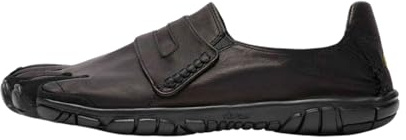 Vibram Five Fingers Men's CVT-Hemp Minimalist Casual Walking Shoe (40 EU/8-8.5, Black Leather) (Black Leather
