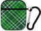 Airpods-Hülle Grünes Gitter Airpod Hard Case Cover Kopfhörerhüllen Für Apple Airpods1 Airpods2