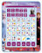 Lexibook, Frozen, Tablette éducative bilingue pour l'apprentissage des Lettres, des Chiffres, des Mots, de l'orthographe et de la Musique, Anglais/Italien, Violet, JCPAD002FZi5