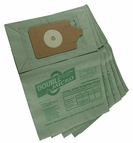 Masterpart 5 Pack Of Bags Compatible with Numatic Henry Hoover Vacuum Cleaner Double Layer Paper Bags