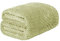 Dreamscene Fleece Throw Blanket for Bed, Soft Cosy Warm Honeycomb Waffle Sage Green Throw Over Sofa Double Bed Throws Fluffy Faux Fur Fleece Blanket, 150 x 200cm
