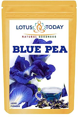 Blue Pea Flower Tea whole Loose flowers 30grams delicate and Colourful Herbal Tea