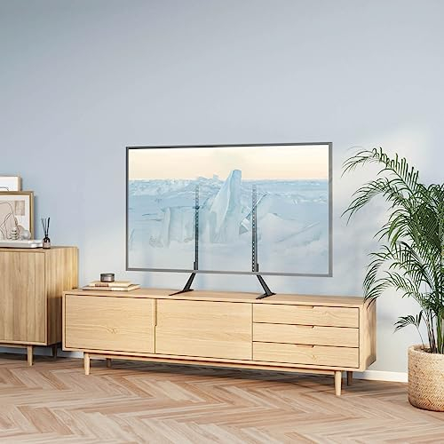HOLMIOS - Soporte TV de Pie para Televisores de 22 a 75 Pulgadas - Patas Ultra Resistentes con VESA 800x400 mm – Carga máxima 40 kg