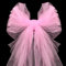 Tessuto in Tulle 48cm*10m, Rotolo Nastro per Tutù Gonna, Artigianato, Feste, Decorazione Fai da Te, Bomboniere Matrimonio (Rosa)