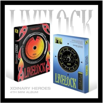 Dreamus Xdinary Heroes - 4th Mini Album Livelock CD (Blue ver.)