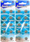 20 x AG0 LR63 LR521 379 Alkaline Knopfzelle