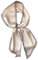 GIMIRO Satin Seidenschal 148 x 13,5 cm Krawatte Double Layer Bund für Blazer, Mantel, Kleid (43# Houndstooth Edge Beige)