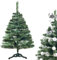 Creative Home Naturgetreuer Weihnachtsbaum Künstlich | Immergrüner künstlicher Tannenbaum | 120 cm | Weihnachtsdeko | Tiefgrüne dichte Zweige Stabiler Ständer | Innen & Außen