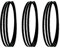 3pcs 98 Inch X 1/2-Inch X 4 TPI Bandsaw Blade, High Abrasion Resistance Bandsaw Blades for Cutting Wood