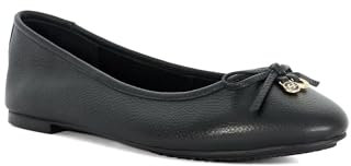 Dune London Ladies HARPINGTON DD-Charm Ballet Flats Size UK 5 Flat Heel Ballet Pumps Black