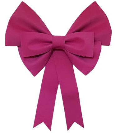 Weihnachtsbaumspitze, Schleifen, für drinnen und draußen, Wand, Weihnachtsdekoration, Baumkrone, Hängedekorationen (F-Beige, 50 x 60 cm)