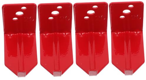 BUGUUYO 2 Stück Feuerlöscher Halterung Wandmontage 20 Lb Metall Halter mit Abgewinkeltem Haken für Büro Haus und Geschäft