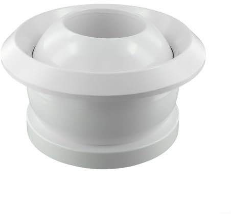 Ventilación de aire acondicionado redonda ABS estética y práctica para diversos entornos (250)