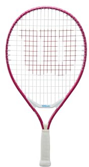 Wilson Ultra Power - Racchetta da tennis ricreativa per bambini, 48 cm, colore: Rosa/Bianco/Blu