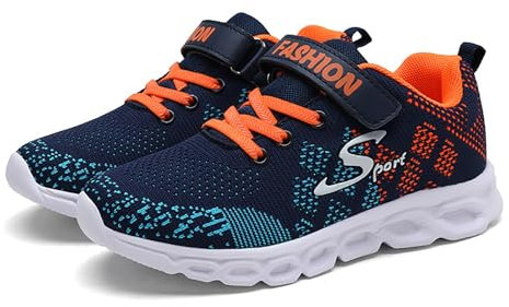 Turnschuhe Mädchen Jungen Leicht Sportschuhe - Sneaker Kinder Atmungsaktiv Mesh Hallenschuhe Outdoor Laufschuhe Modische Schuhe rutschfest Kinderschuhe Freizeitschuhe Tennisschuhe