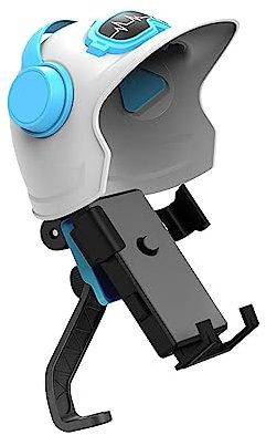 Helm Handy HO Helmet -Handyhalter Sun Phone Navigation Halterung für Motorrad -Elektrofahrzeuge Spiegelhalter Weiß Motorrad Telefon Ist mit Einem Sonnenschand, das das Get Geht (Spiegelhaltermodelle