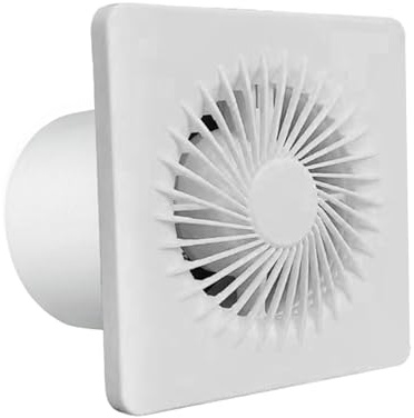 Ventilateur extracteur d'air 12 V pour poulailler de salle de bain haute vitesse adapté pour une réduction rapide des odeurs