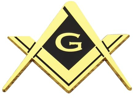 Freimaurer-Embleme, Abzeichen, Aufkleber, stark klebend, langlebig, glänzend, für Auto, LKW, Motorrad