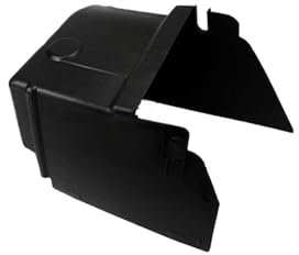 ZHINUAN Car Battery Cover,Fit For Ford, Mondeo Mk IV 2007-2012 Flame Retardant Mat Protective Negative Auto Accessories vehicle battery Protective Dust Box(Outside)