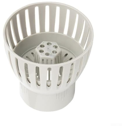 Koi-Teich-Abfluss-Skimmer, 50 mm, 75 mm, 90 mm, 110 mm, weiß für einfache Wartung und effiziente Wasserkontrolle, verstellbare Höhe und Schwungwinkel für zuverlässigen Einsatz im Freien, Teichbesitzer