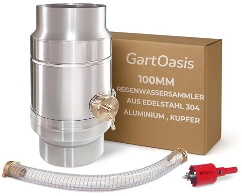 Collecteur d’Eau de Pluie pour Tuyau Descente Ø 100mm, DN100 Récupérateur