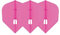 PerfectDarts 1 Set L Style Champagne Dart Flights Shape DIMPLE Pearl PINK