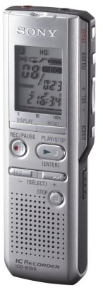 Sony ICD-B 100 Digitales Diktiergerät (16 MB)