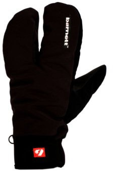 barnett NBG-09 Softshell Handschuhe für Langlauf und Wintersport, 3 Finger (M)