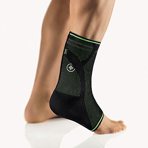 bort 053100SP large AchilloStabil Plus Sport Knöchelbandage, rechts und links gleich, large, schwarz