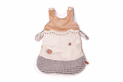 Inware 8004 - Babyschlafsack Eule Erik, braun/beige