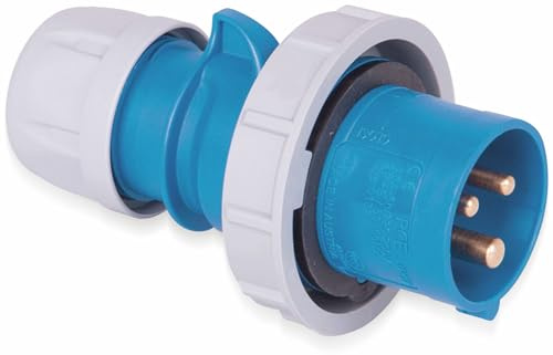 CEE-Stecker PCE Shark, 16A, 3-polig, 230 V, IP67