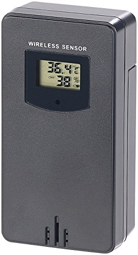 infactory Zubehör zu Funk Temperaturmessung: Funk-Außensensor für FWS-350.bt & FWS-330.bt, IPX4, 60 m Reichweite (Thermometer mit App, Wetterstation Datenlogger, Sensor für Funkwetterstation)