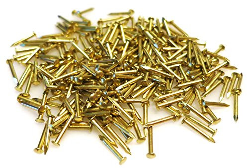 300x Brass Nails | Small 10mm Pins