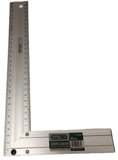 STALCO ALUMINIUM ANSCHLAGWINKEL 300mm Schreiner Winkel Anlegewinkel Messwinkel