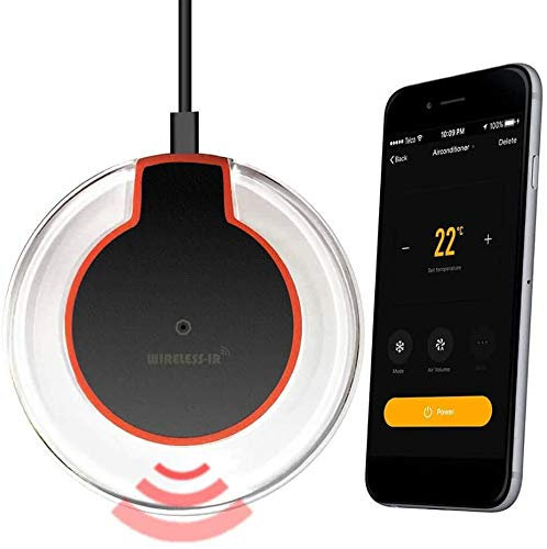 Docooler WiFi IR Fernbedienung IR-Kontroll-Hub WLAN Aktiviert Infrarot Fernbedienung für Klimaanlage TV DVD mit Tuya Smart Life APP Kompatibel mit Alexa Google Home IFTTT Voice Control